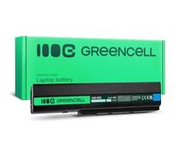 Green Cell® Standard Serie A32-K52 Batería para ASUS A52F A52J A52N B53 K42 K52 K52DR K52J K52JK K62 X52 X52D X52F X62 Ordenador (6 Celdas 4400mAh 10.8V Negro)