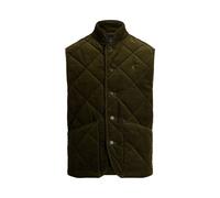 Green Chaleco de pana acolchado XS