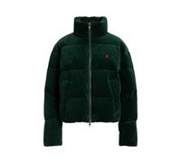 Green Chaqueta de pana con acolchado de plumón XL