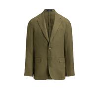 Green Chaqueta de traje Polo Soft de lino EU 56