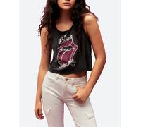 Green Coast Camiseta sin mangas de mujer Rolling Stone. Negro 36 (S)