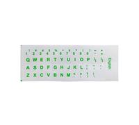 (Green)Computer Keyboard Sticker English Language Keypad Decal Protective Film
