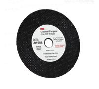 Green Corps 1988 0 Rueda de corte 3 en Dia x 1/16 en la rueda thk 3/8 en el orificio central xido de aluminio abrasivo negro