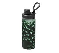 Green Creeper - Taza aislada al vacío impresa de 18 onzas, adecuada para montañismo, camping, gimnasio, oficina y uso diario