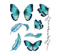 Green Crystal Tattoo Sticker Face Glitter Rhinestone Temporary Tattoo Music Festival Party Shiny Eyes Body Jewelry Tattoos(FG32)