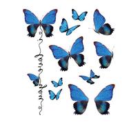 Green Crystal Tattoo Sticker Face Glitter Rhinestone Temporary Tattoo Music Festival Party Shiny Eyes Body Jewelry Tattoos(FG33)