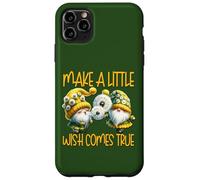 Green Dandelion Make A Little Wish Gnome Graphic For Summer Carcasa para iPhone 11 Pro Max