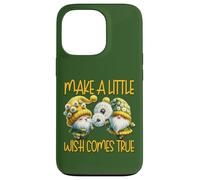Green Dandelion Make A Little Wish Gnome Graphic For Summer Carcasa para iPhone 13 Pro