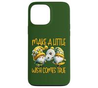 Green Dandelion Make A Little Wish Gnome Graphic For Summer Carcasa para iPhone 13 Pro Max