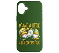 Green Dandelion Make A Little Wish Gnome Graphic For Summer Carcasa para iPhone 16 Plus