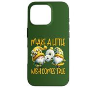 Green Dandelion Make A Little Wish Gnome Graphic For Summer Carcasa para iPhone 16 Pro