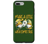 Green Dandelion Make A Little Wish Gnome Graphic For Summer Carcasa para iPhone 7 Plus/8 Plus