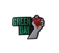 Green Day 105 Cm parche patch bordado con logotipo para planchar de hierro en apliques