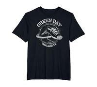 Green Day Allstar Camiseta, Hombre Tallas Grandes, Negro, 2X Alto