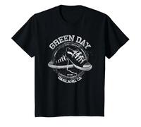 Green Day Allstar Camiseta, Niños, Negro, 2 años