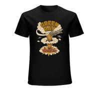 Green Day Dookie Men's Cotton Fashion Performance Basic Short Sleeve t-Shirt Size L