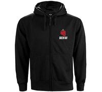 Green Day - Felpa # L Unisex Black # American Idiot
