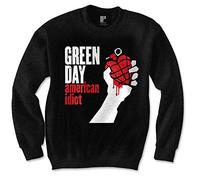 Green Day - Felpa # Xl Black Unisex # American Idiot