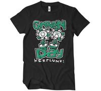 Green Day Licenciado Oficialmente Kerplunk Camiseta para Hombre (Negro), Small