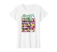Green Day Nimrod Pink Paint Camiseta, Mujer, Blanco, S