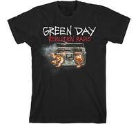 Green Day Revolution Radio Rock Music Punk tee T Shirt Mens Unisex Black XL