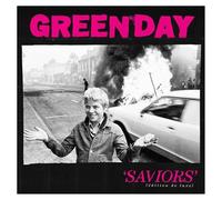 Green Day – Saviors – Vinilo 2LP – Edición de lujo – Blanco con salpicaduras rosas