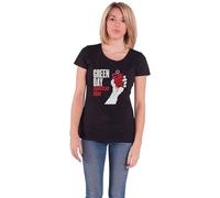Green Day - T-Shirt # M Ladies Black # American Idiot
