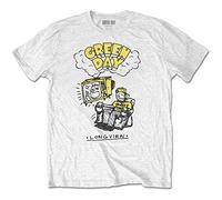 Green Day - T-Shirt # Xl Unisex White # Longview Doodle