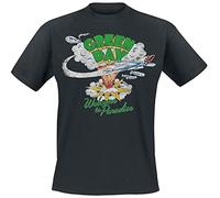 Green Day Welcome To Paradise Unisex Camiseta Negro XL 100% algodón Regular