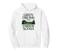 Green Dreams Fairway Scenes Diseño de Campo de Golf Sudadera con Capucha