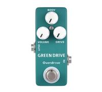 Green Drive Overdrive Pedal de efecto de guitarra True Bypass Switching