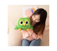 Green Duolingo Owl Plush Toy Duo Plushie Of Duo The Owl Cartoon Anime Owl Doll