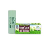 Green Earth Bolsas de basura compostables pequeas para desechos de alimentos de cocina, extra gruesas, 0,71 mil, compatible con contenedor de ab