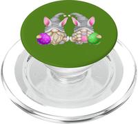 Green Easter Gnomes For Women Cute Easter Eggs & Bunny Ears PopSockets PopGrip para MagSafe