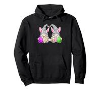 Green Easter Gnomes For Women Cute Easter Eggs & Bunny Ears Sudadera con Capucha