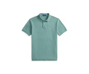 Green El icónico polo de piqué Custom Slim Fit M