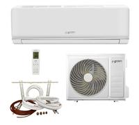 Green Electric Plus - Aire acondicionado mono Split 9000 BTU WiFi eficiencia energética A++/A+ 2,5 kW R32 con kit de instalación de 5 metros, unidad interior y unidad exterior