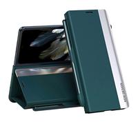 (Green) Electroplating Phone Case with Pen Holder for OnePlus Open and Oppo Find N3 5G, Protective Cover Compatible with OnePlus Open/Oppo Find N3