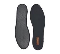 Green Feet 5 Pares de Plantillas Cinnea Canela Negras o Marrón Cassia Antibacteriana Mujer Hombre con Forro Polar Antideslizante Talla 36-50 (Negro, 41)