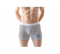 Green Fish FDMBXI-100674, Calzoncillos Boxer de los Hombres, Grey,