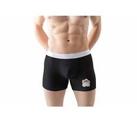 Green Fish FDMBXI-100945, Calzoncillos Boxer de los Hombres, Black,