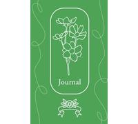 Green Floral Journal: Simple Artistic/Gifts for Women/Soft Matte Cover/Cheap Gifts