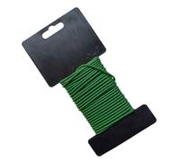 Green Garden Wire - Heavy Duty Weather-Resistant Ties, Soft Plant Flower Wires, Indoor Outdoor Landscaping Gardening Support | 33ft, Flexible Coated Wire For Tomato Vine Orchids Vegetable Trellis