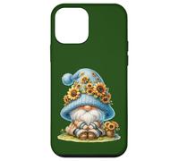 Green Gardening Must Haves Grandpa GNOME Cute Sunflower Carcasa para iPhone 12 Mini