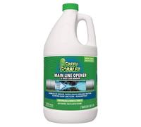 Green Gobbler Última abridor de drenaje principal de drenaje + removedor limpiador + estorbo del pelo - 64 oz (líneas principales, fregaderos, bañeras, lavabos, duchas, fregaderos de cocina)