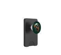 Green Goblin Core Skeleton Face Men Graphic Halloween Skull PopSockets PopWallet para MagSafe