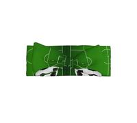 Green Grass Field Soccer Playground The Ball Baby Bow Headband, un accesorio para el pelo para recién nacidos y bebés, adecuado para bebés de 0 a 6 meses