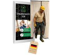 Green Home - Puerta antipolvo magnética con cierre magnético (1,20 x 2,20 m, con cinta adhesiva de doble cara)