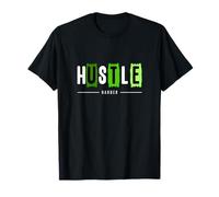 Green Hustle Harder Green Graphic Camiseta