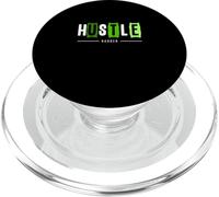 Green Hustle Harder Green Graphic PopSockets PopGrip para MagSafe